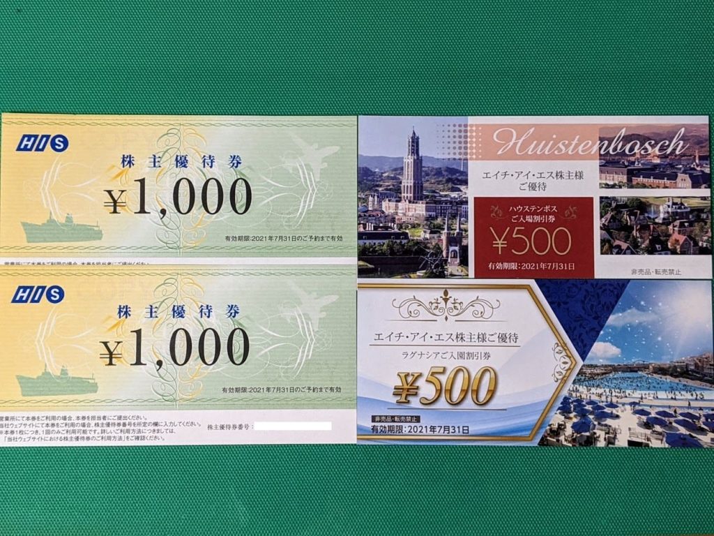 【2020年】10月の優待クロス取得銘柄（投資金額と利益公開）